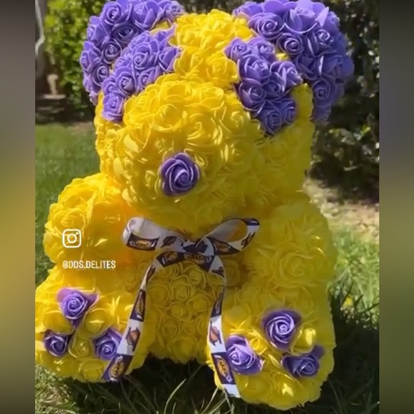 Lakers Rose bear - Picture 5 of 6